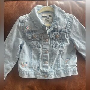 Embroidered Oshkosh  3T denim jacket